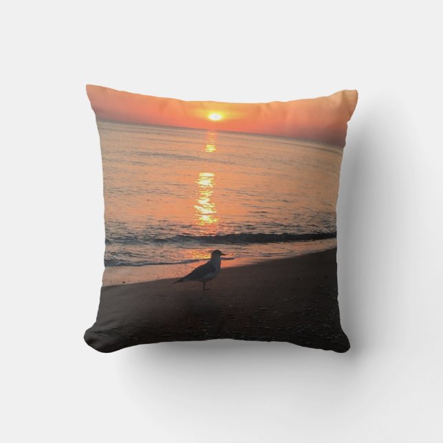 Beach Sunrise  Cushion (Front)
