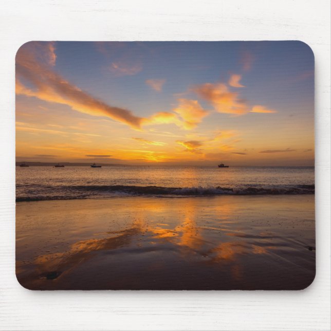 Beach Sunrise Mouse Pad (Front)