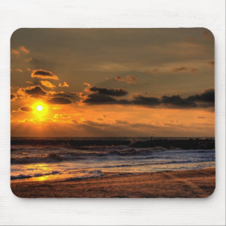 Beach Sunrise Mouse Pad