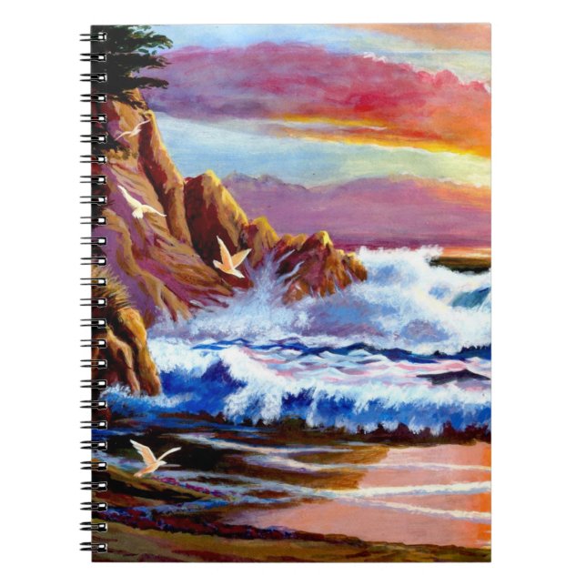 Beach Sunrise Notebook (Front)