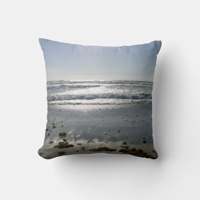 Beach Sunrise Pillow (Front)