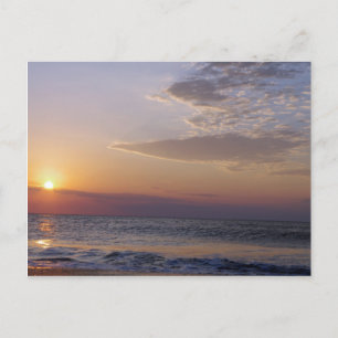 Beach Sunrise Postcard
