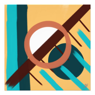 Beach sunset - Abstract  Photo Print