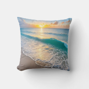 Beach Sunset  Cushion