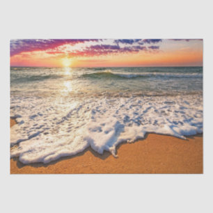 Beach Sunset Decoupage Tissue Paper