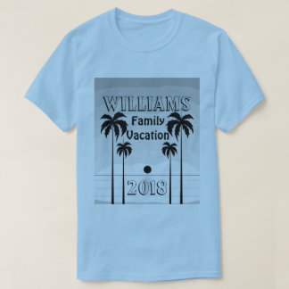 Beach Sunset Family Vacation T-shirt