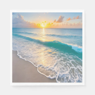 Beach Sunset Napkin