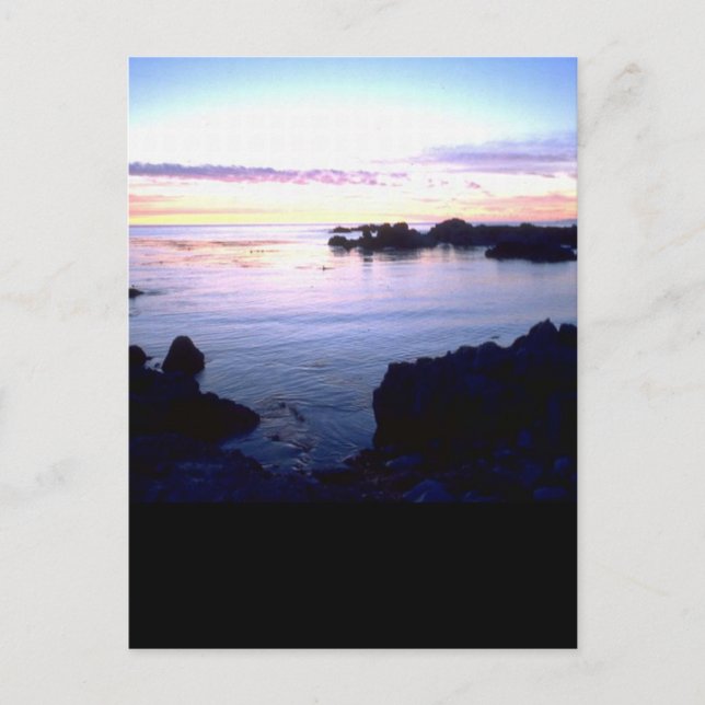 Beach Sunset Postcard (Front)