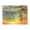 beach sunset save the date postcards