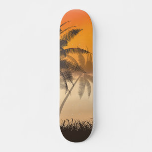 Beach Sunset Skies Skateboard