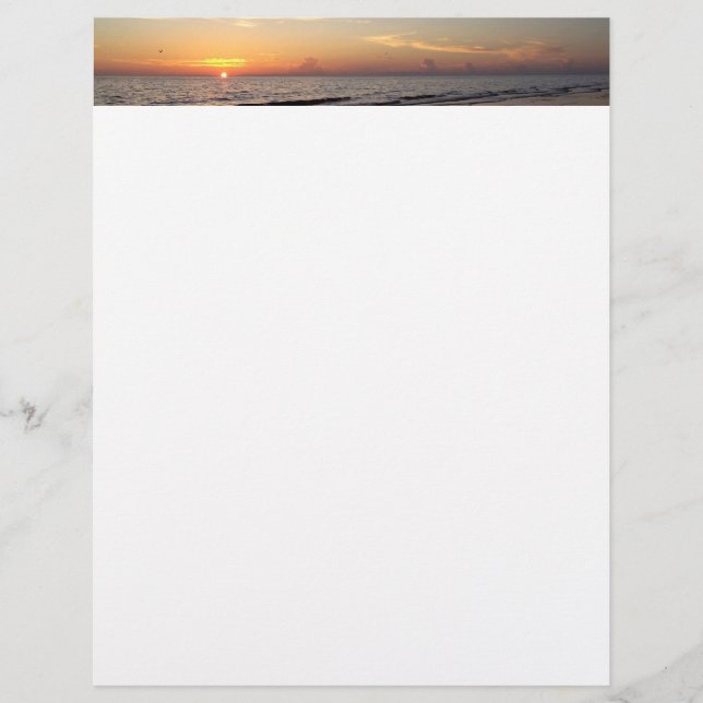 Beach Sunset Stationary (Front)