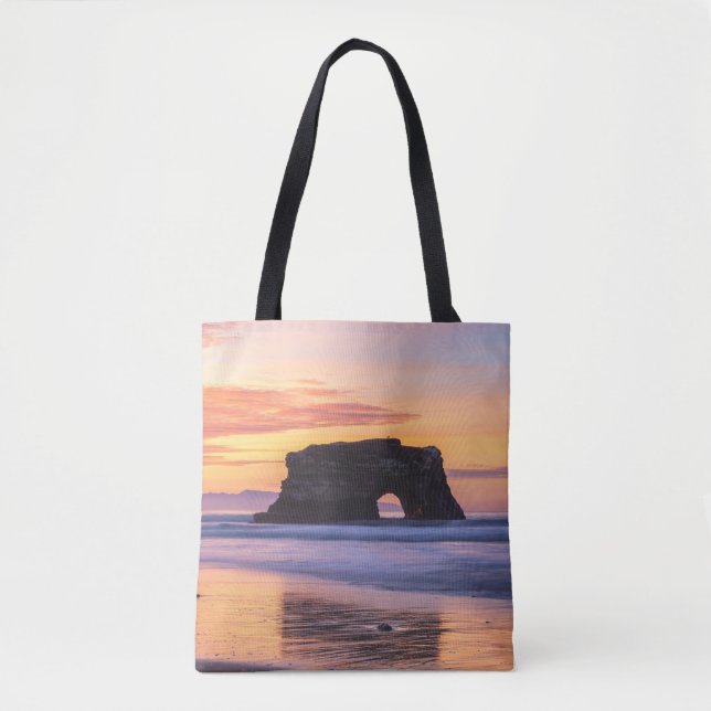 Beach Sunset Tote Bag (Front)