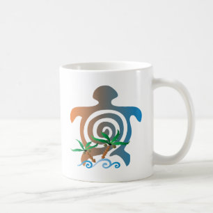 Beach-sunset-turtle Coffee Mug