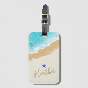 Beach Surf Luggage Tag