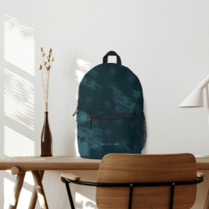 Beach Swim Summer Custom Name or Logo Text  Printed Backpack