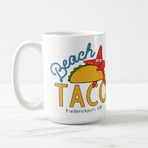 Beach Taco Coffee Cup