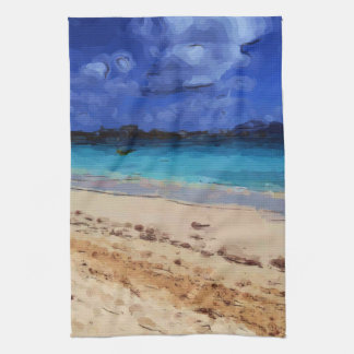 Beach  tea towel