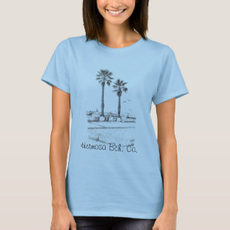 Beach Tennis, Hermosa Bch, Ca. T-Shirt