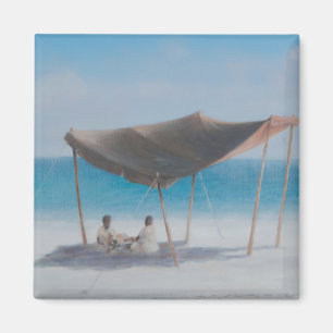 Beach Tent 2012 2 Magnet