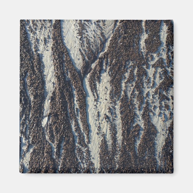 beach textures with seaweed magnet (Front)