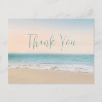 Beach Thank You  Baby Shower Gender Neutral 