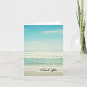 Beach Thank You Card