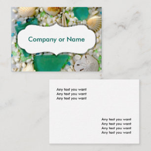 Beach Theme Business Card