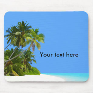 Beach Theme Mouse Pad