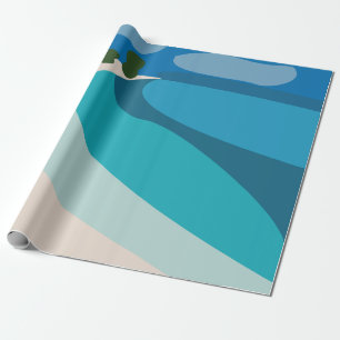Beach Theme Party Wrapping Paper