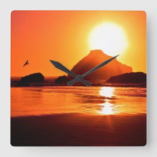 Beach Theme Wall Clock