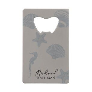 Beach Themed "Our Wedding Day" with Shells