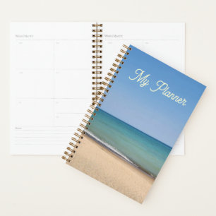 Beach Themed Planner - Original Photography
