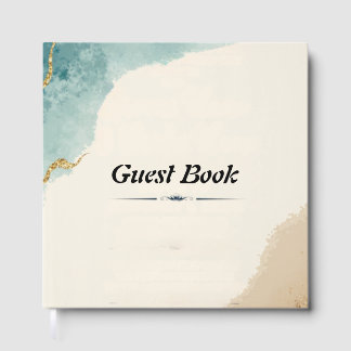 Beach Themed Wedding Guestbook