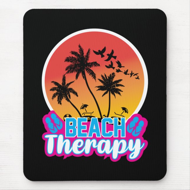 Beach Therapy-18920 Mouse Pad (Front)