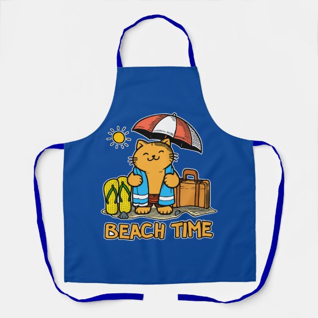 Beach Time 1 Apron (Front)