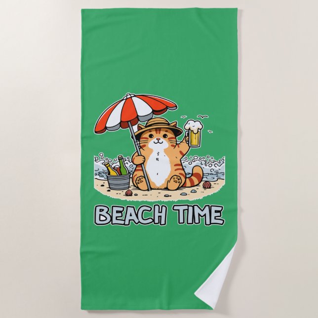 Beach Time 2 Towel (Front)