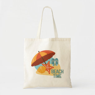 Beach Time Budget Tote Bag