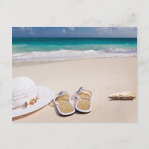 Beach time postcard