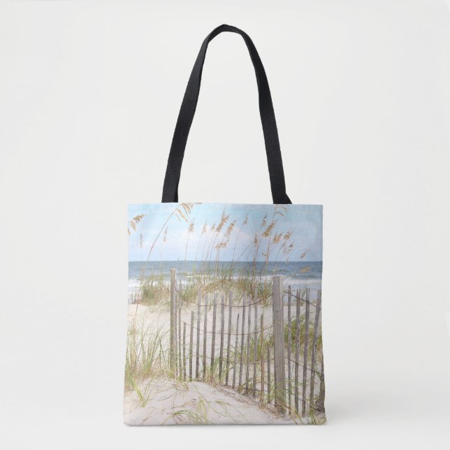 Beach Tote Bag (Front)