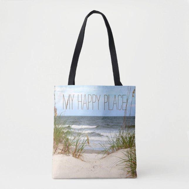 Beach Tote Bag (Front)