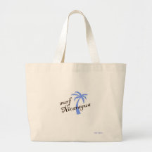 Beach tote - surf Nicaragua
