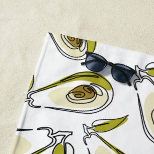 Beach Towel Avocado