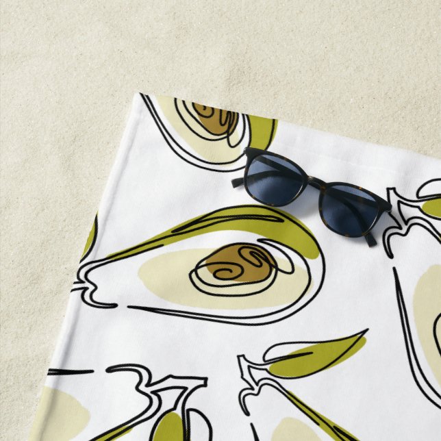 Beach Towel  Avocado (In Situ)