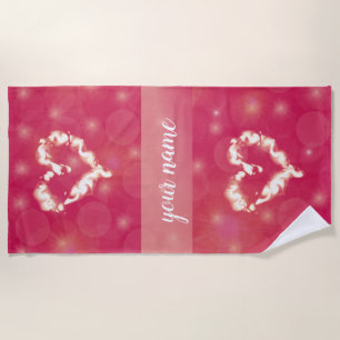 Beach towel, craft, holiday, elegant, template bea towel