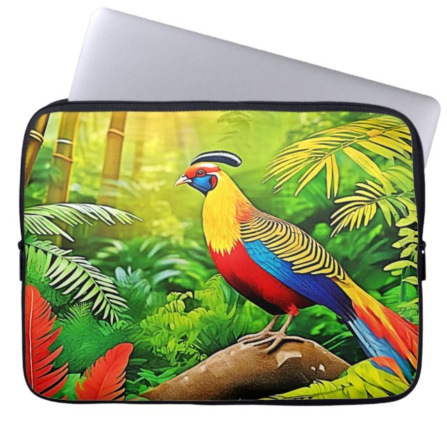 Beach Towel Laptop Sleeve (Front)