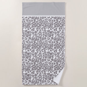 Beach Towel-Leopard Print Towel