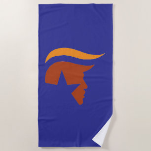 BEACH TOWEL - PATRIOTIC PROFILE
