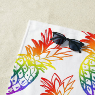 Beach Towel Pineapple