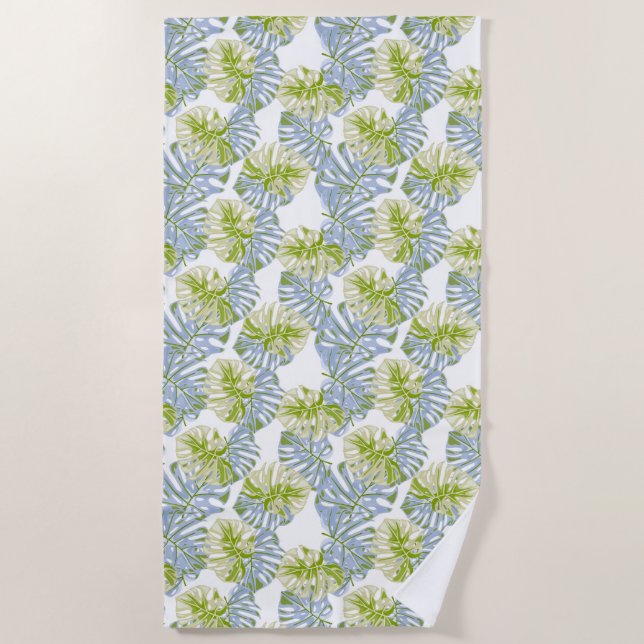 Beach Towel Tropical Palms (Front)