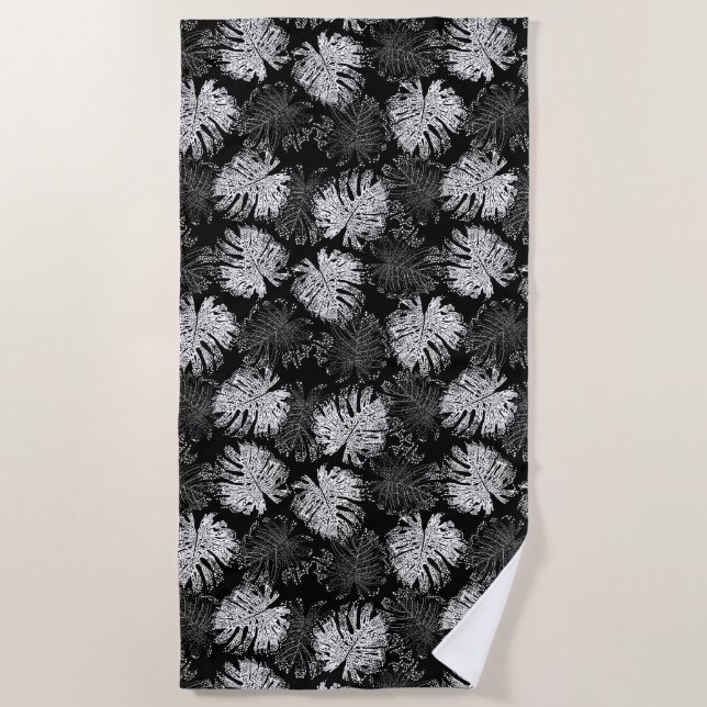 Beach Towel Tropical Palms (Front)